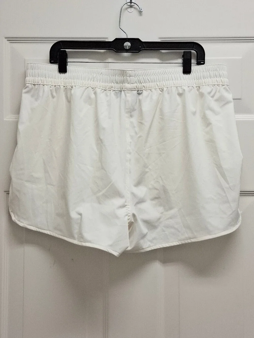Lands End Womens Packable Cover Up Swim Shorts 14 Ivory 3